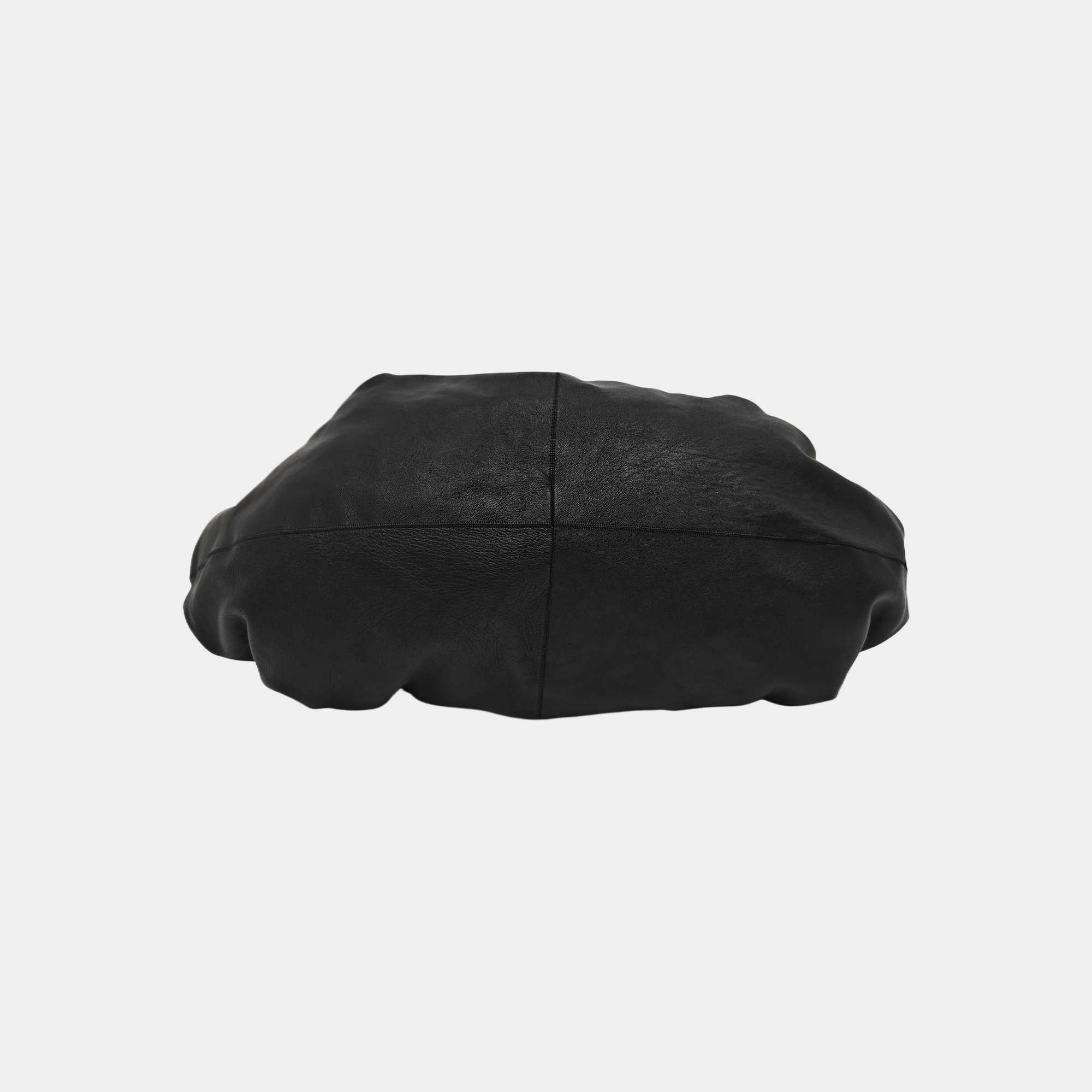 Calfskin Shoulder Bag Black