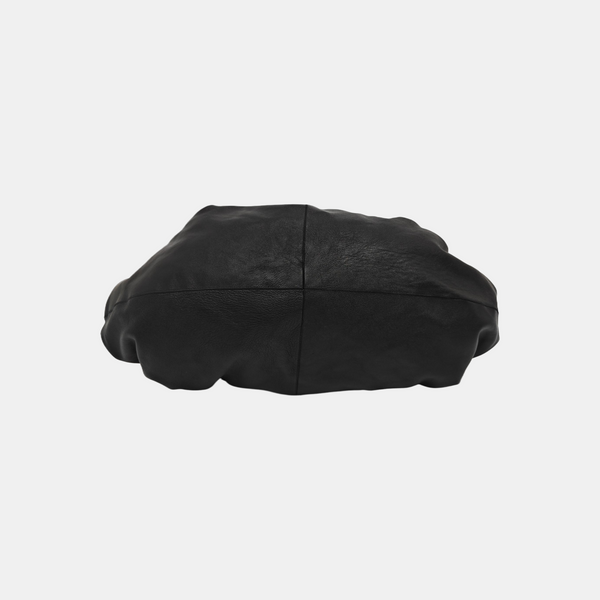 Calfskin Shoulder Bag Black