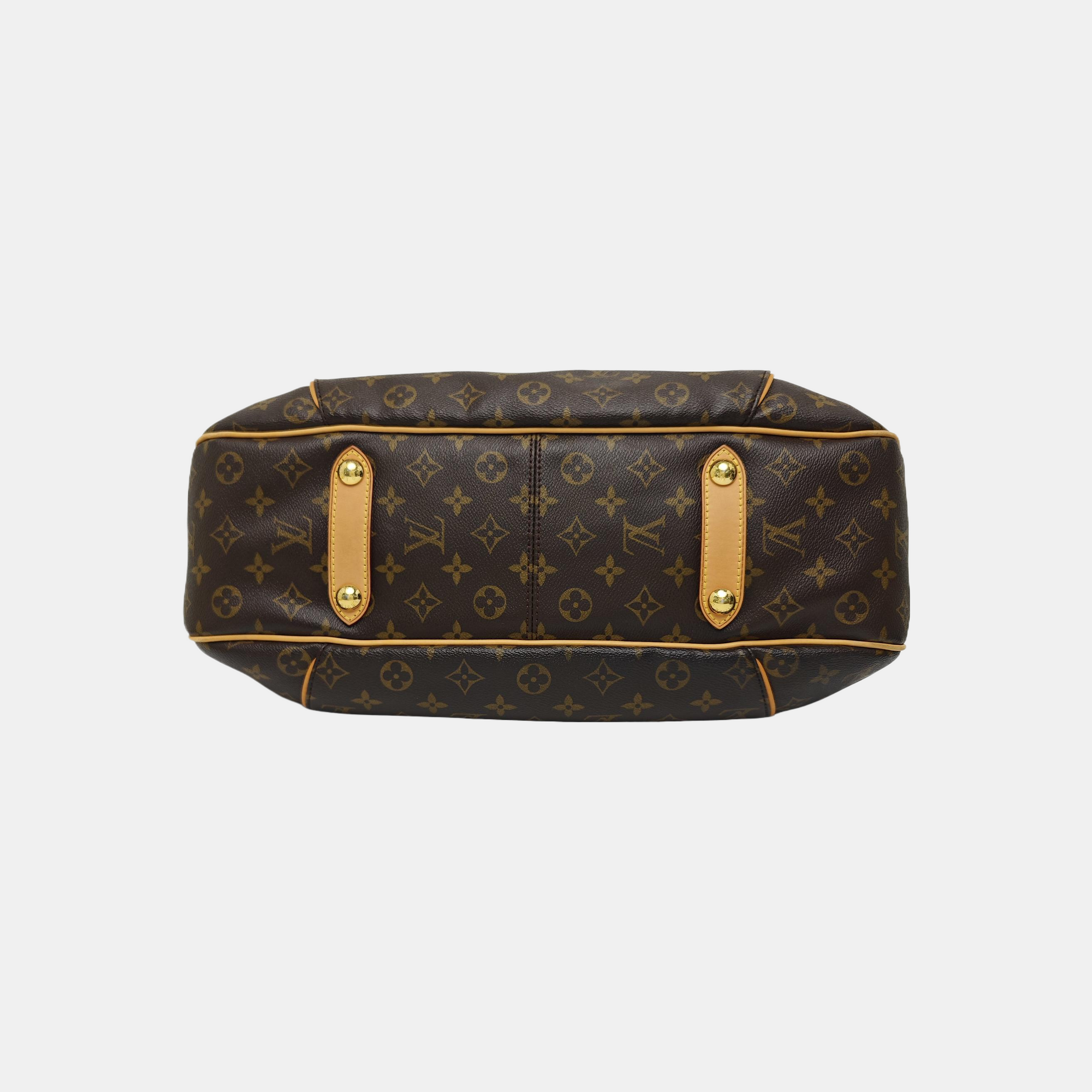 GALLIERA GM Monogram Coated Canvas Brown