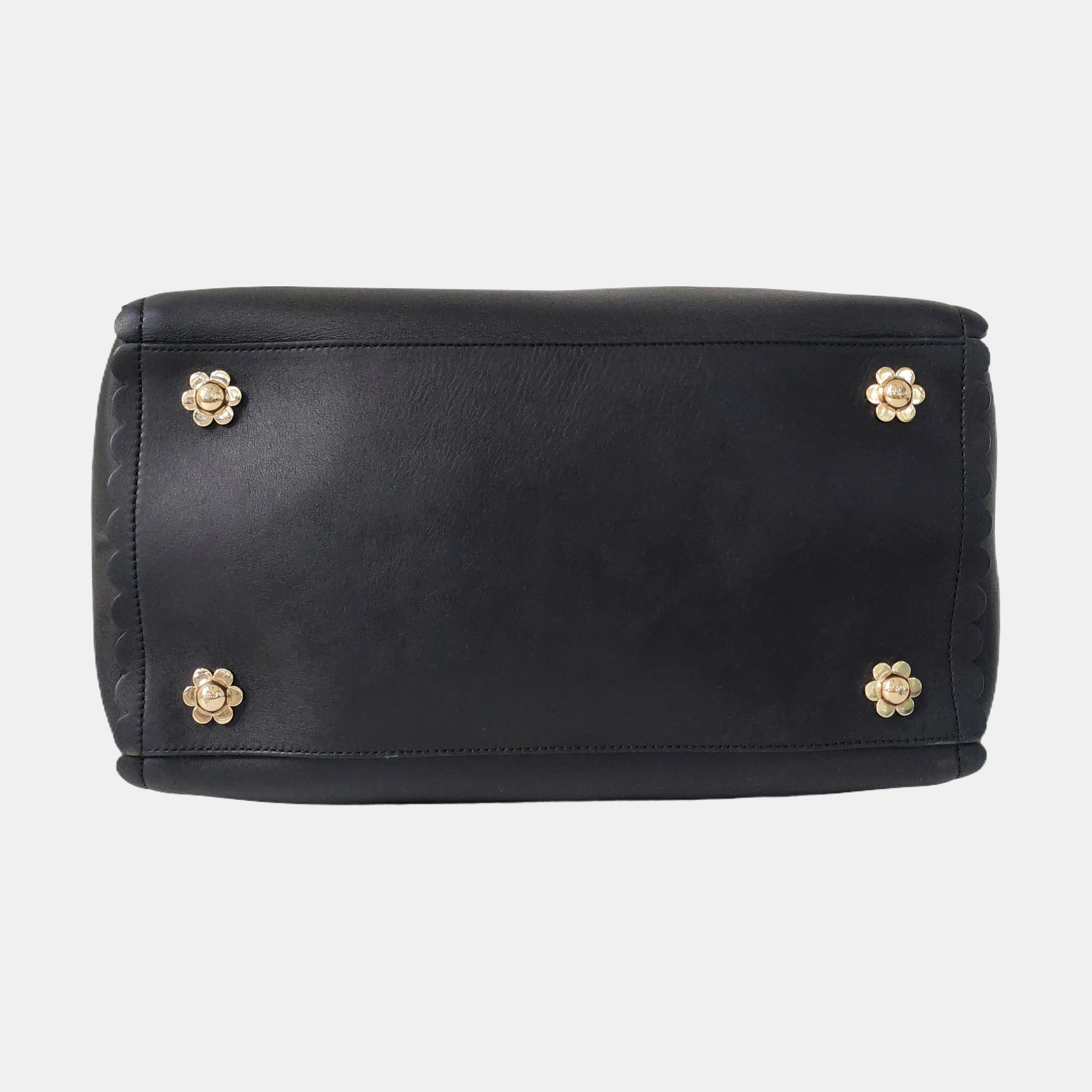 Large Calfskin Black