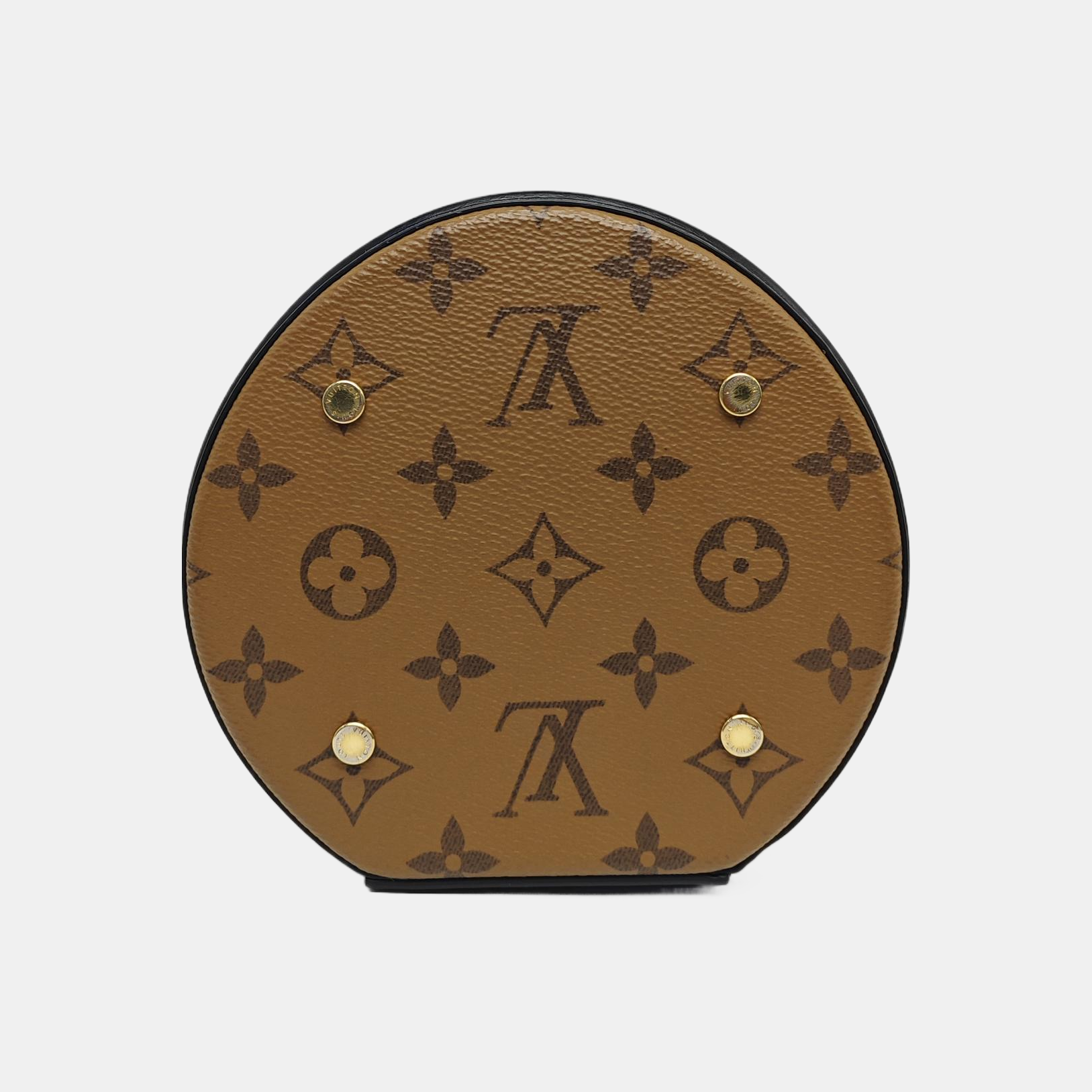 CANNES PM Monogram Coated Canvas Brown