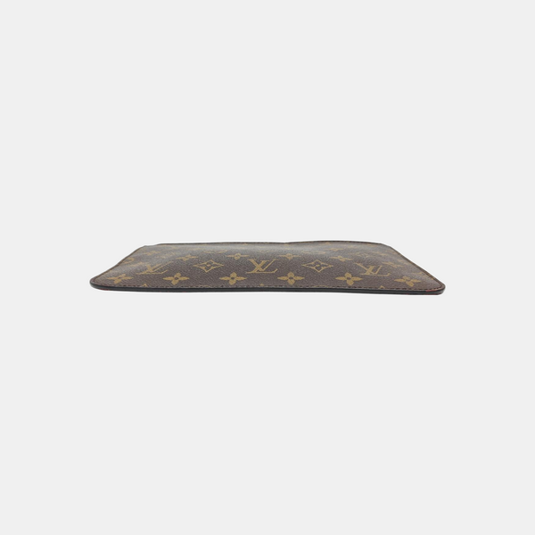 NEVERFULL PM Monogram Coated Canvas Brown