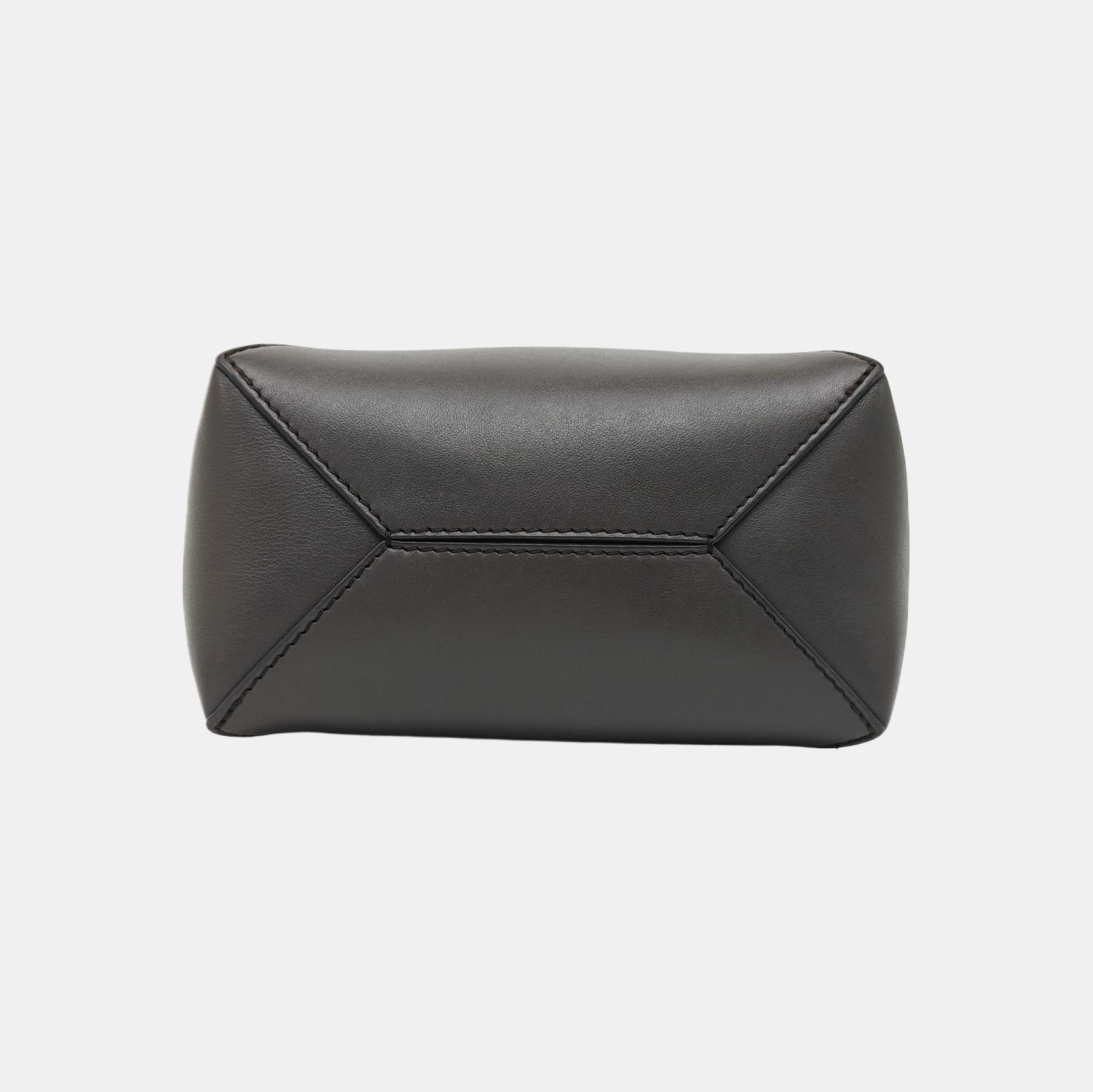 Puzzle Fold Mini Calfskin Gray