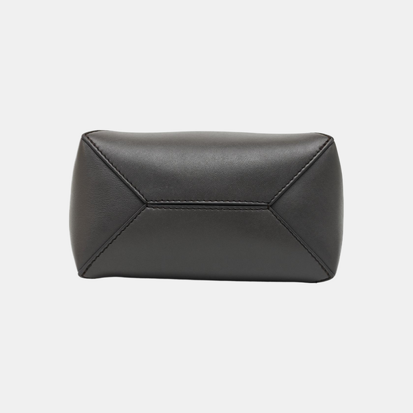 Puzzle Fold Mini Calfskin Gray