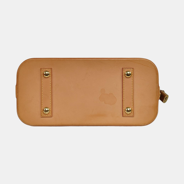 ALMA PM Monogram Coated Canvas Brown