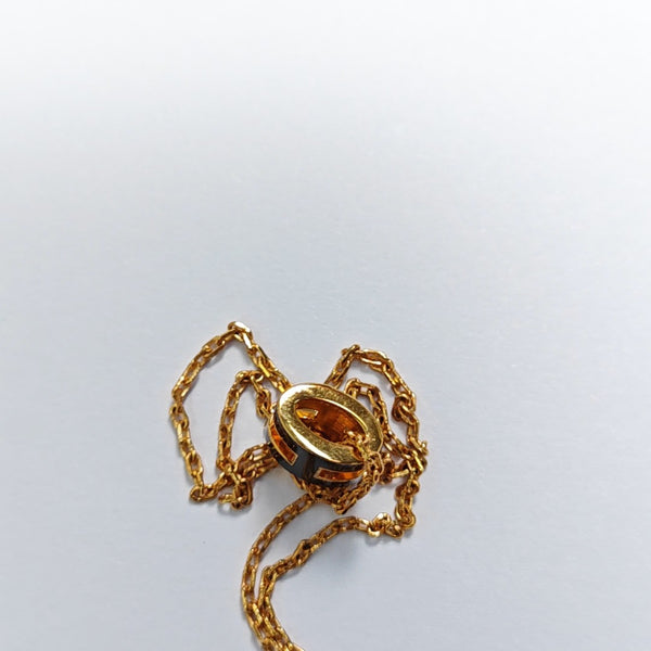 Pop H Metal Gold Necklace