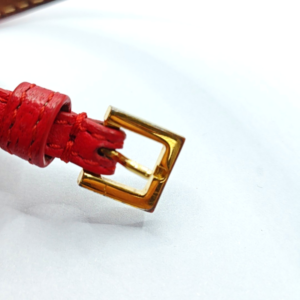 Leather Red Bracelet