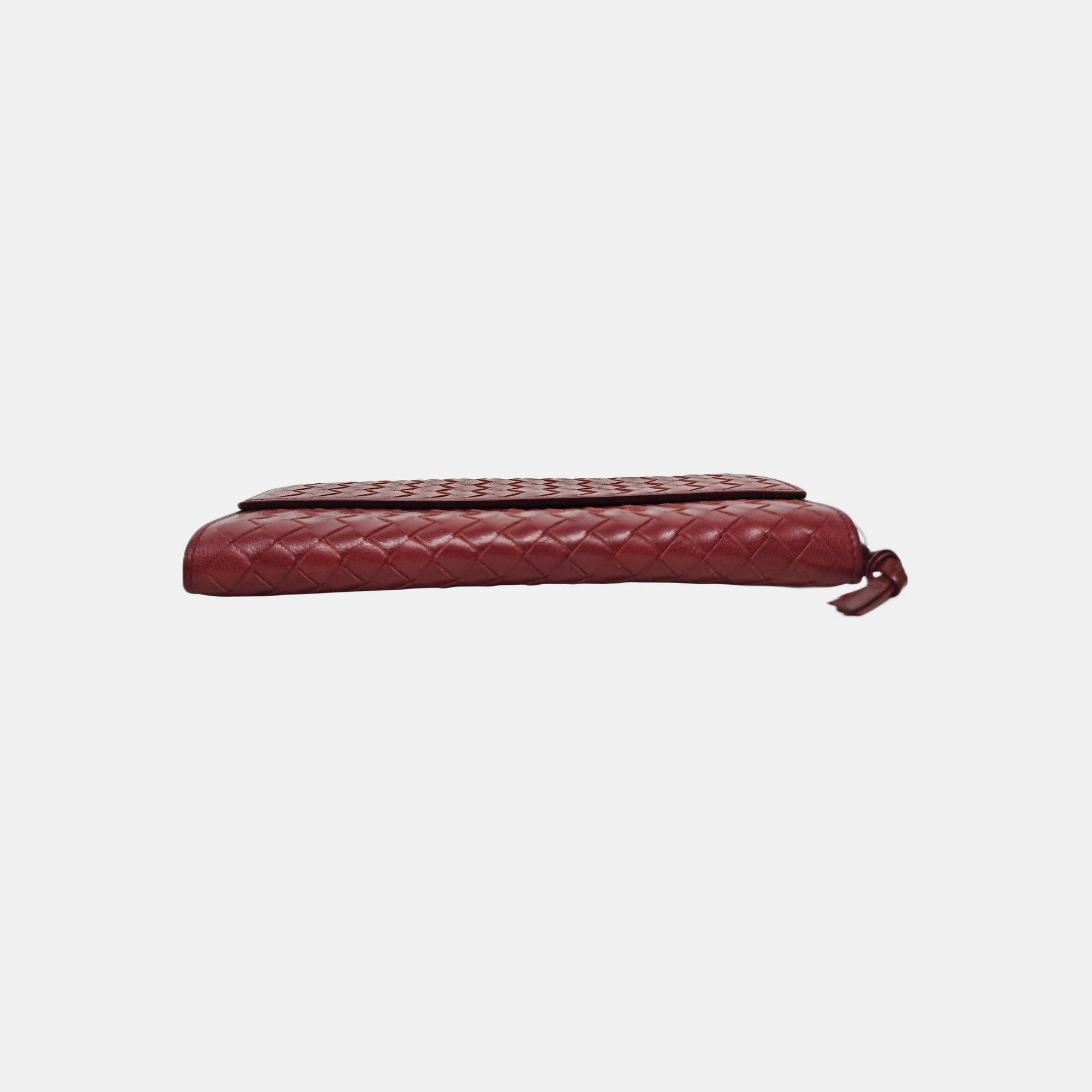 Lambskin Wallet Red