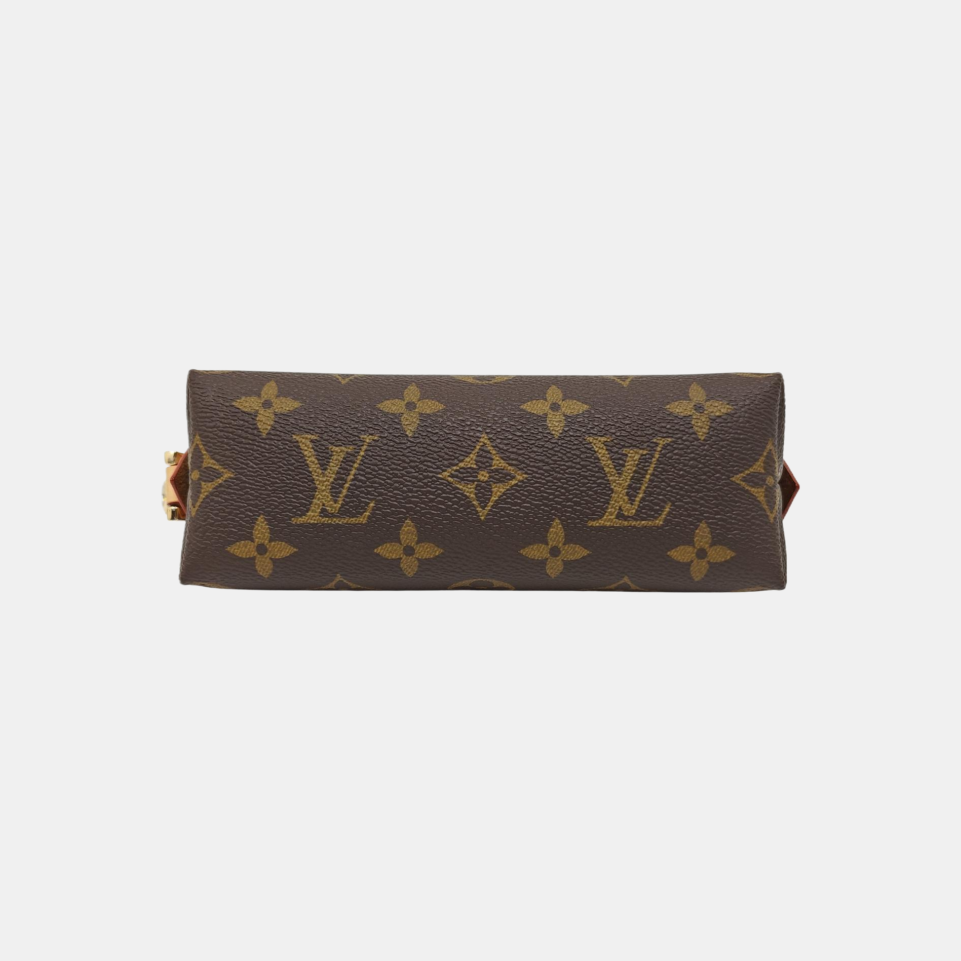 COSMETIC PM Monogram Coated Canvas Brown
