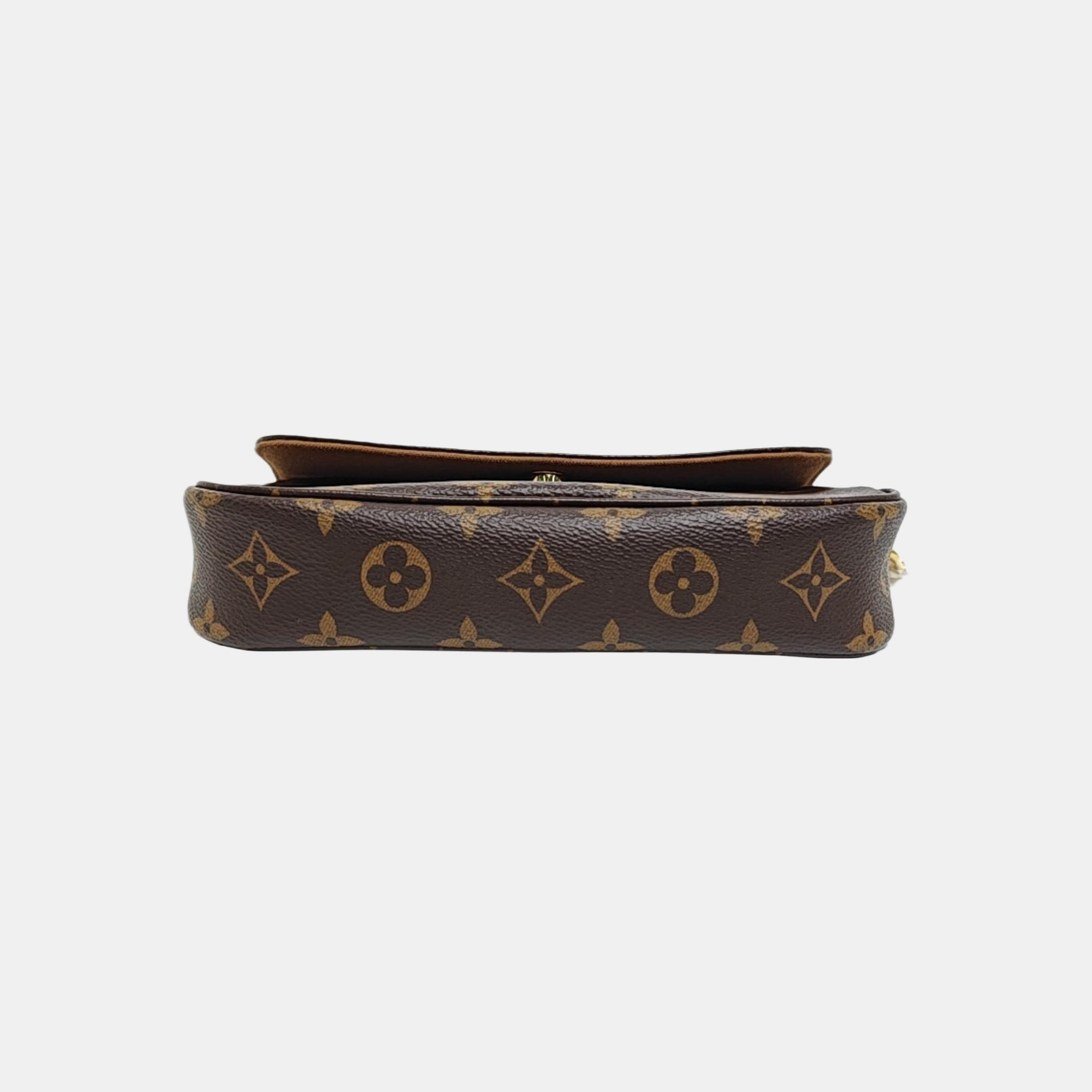 IVY Monogram Coated Canvas Brown