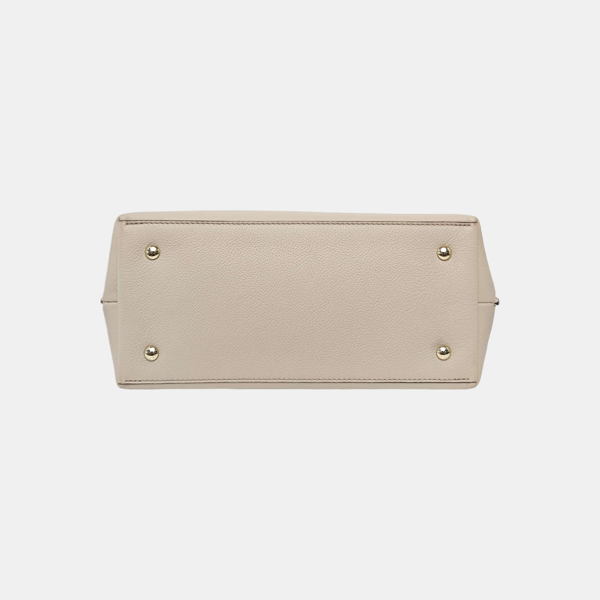 Calfskin Shoulder Bag Beige