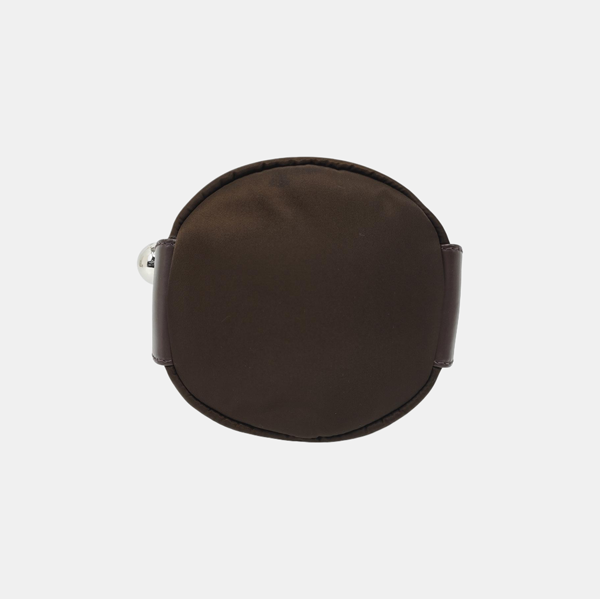 Nylon Bucket Bag Brown