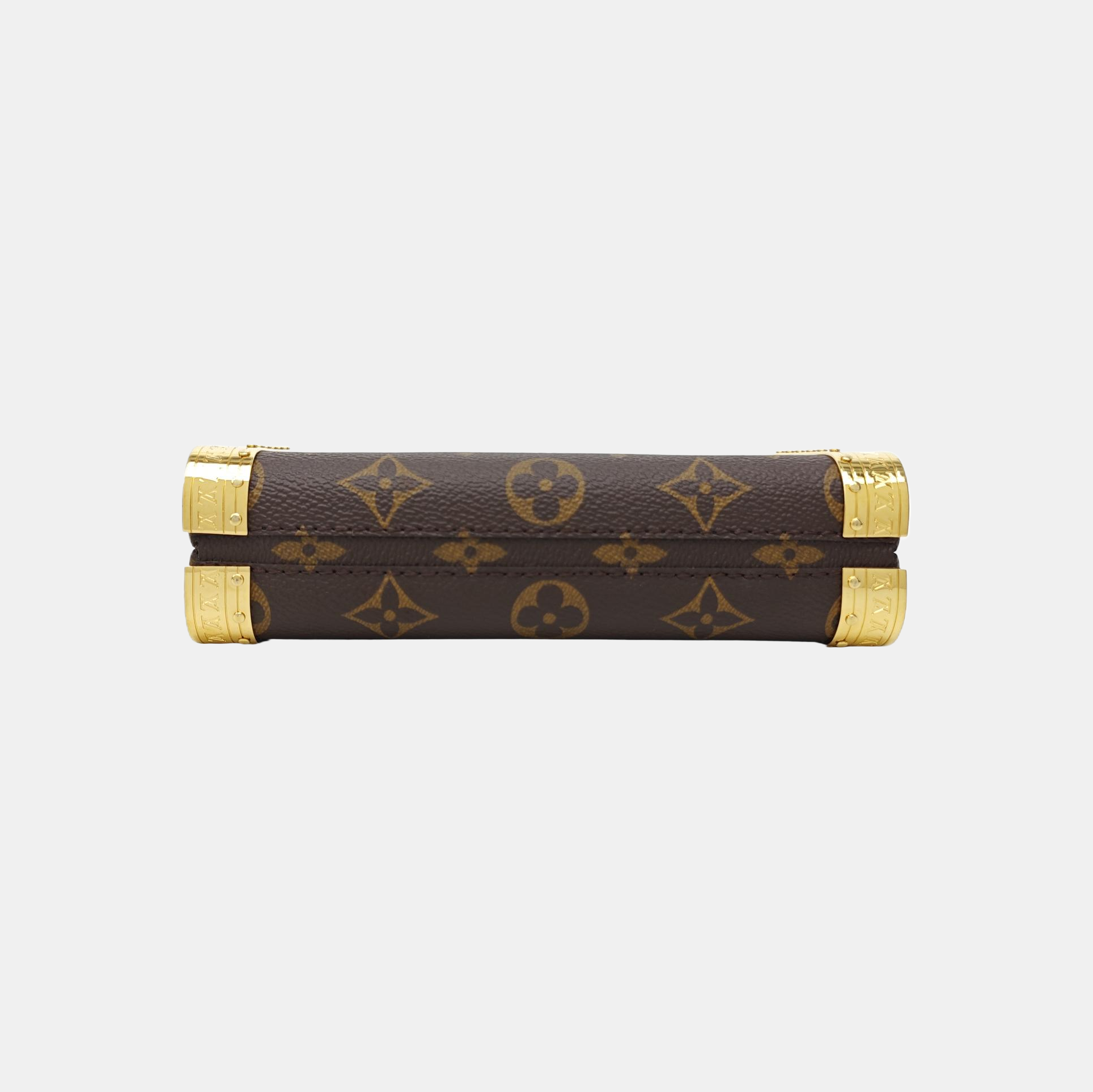 VANITY CASE Monogram Coated Canvas Brown