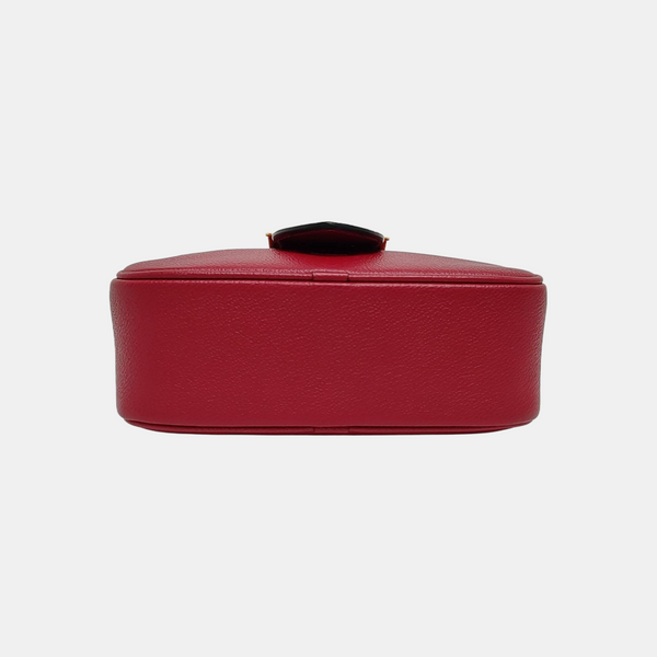 Buckle Calfskin Red