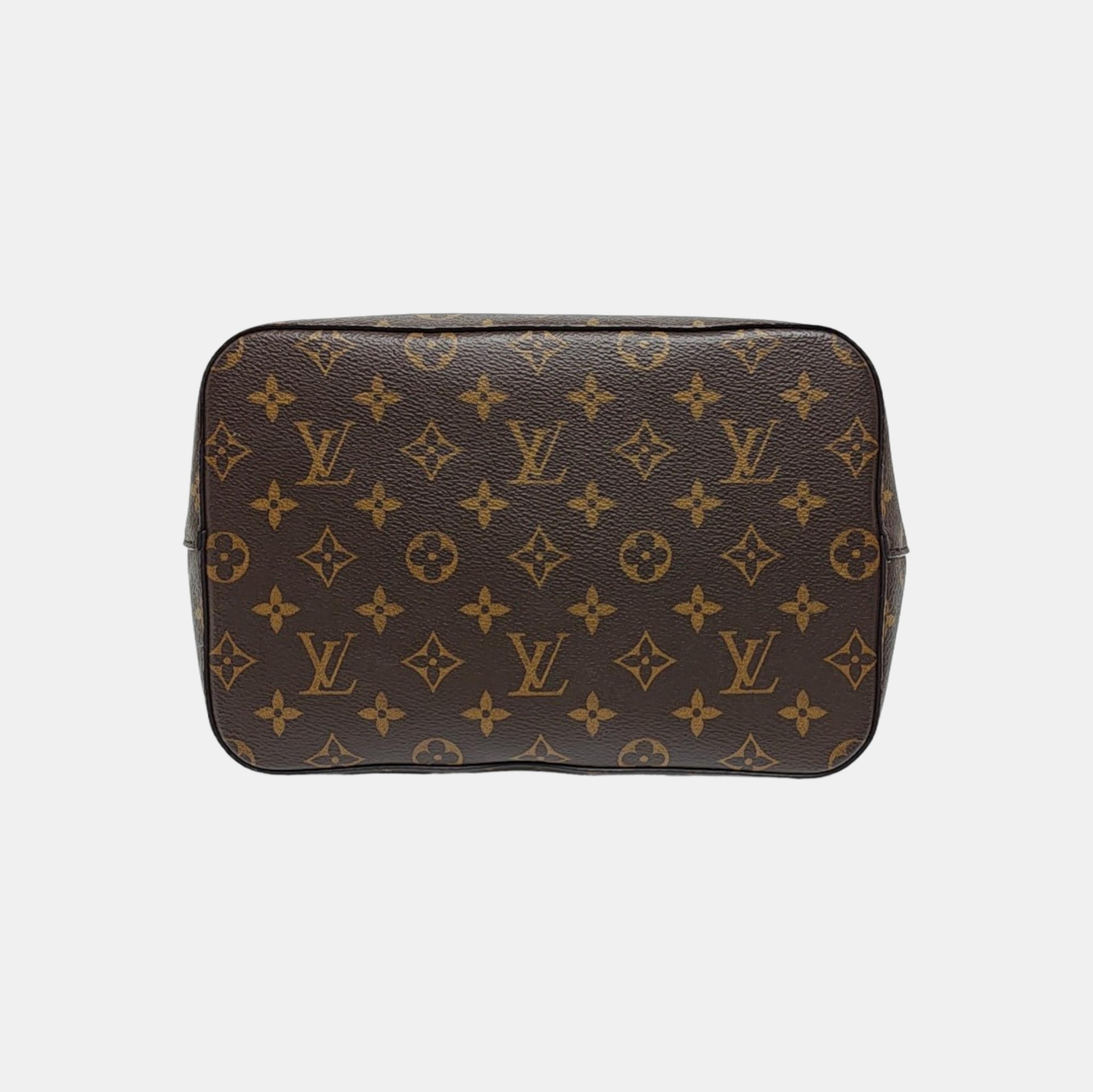 NÉONOÉ MM Monogram Coated Canvas Brown