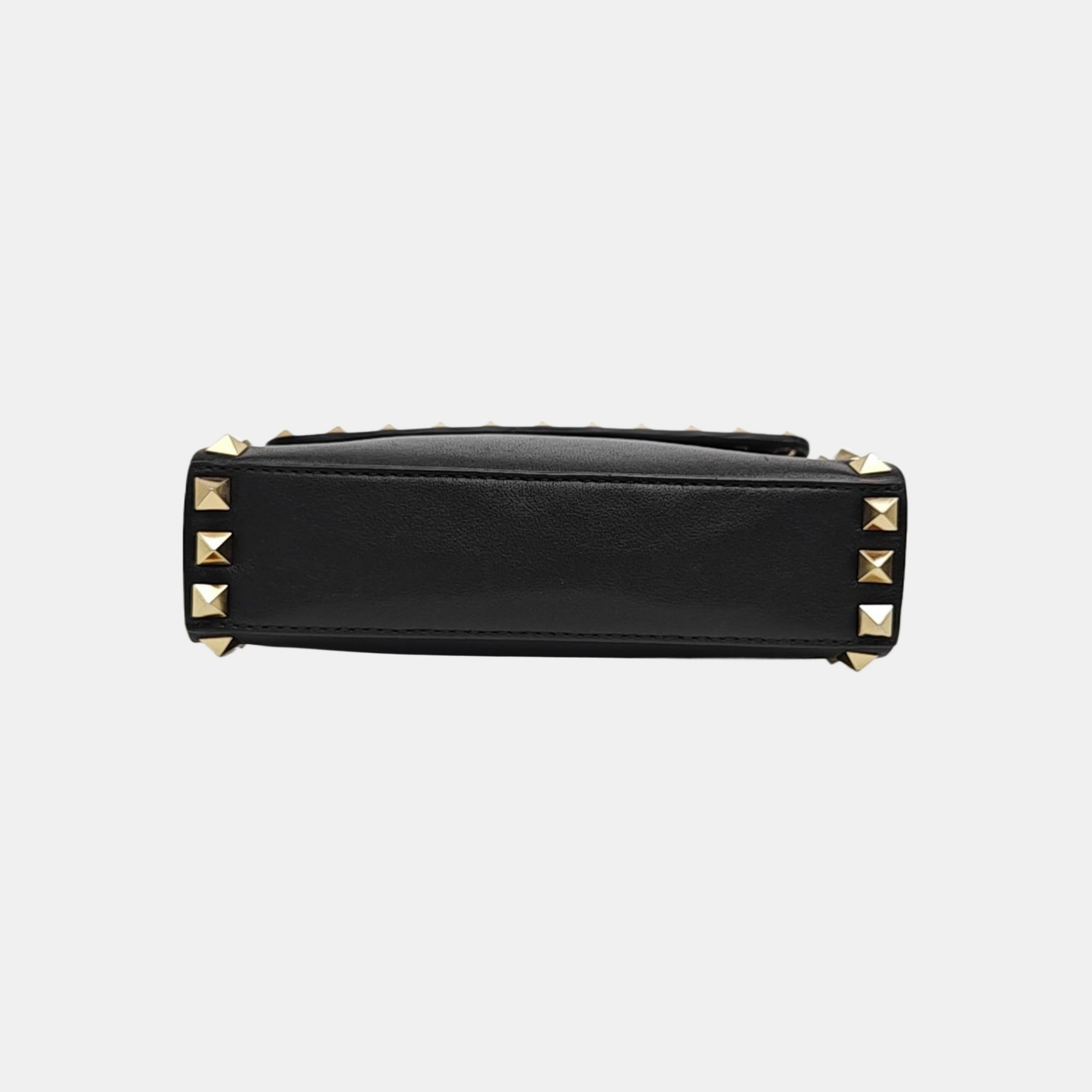 Calfskin Shoulder Bag Black