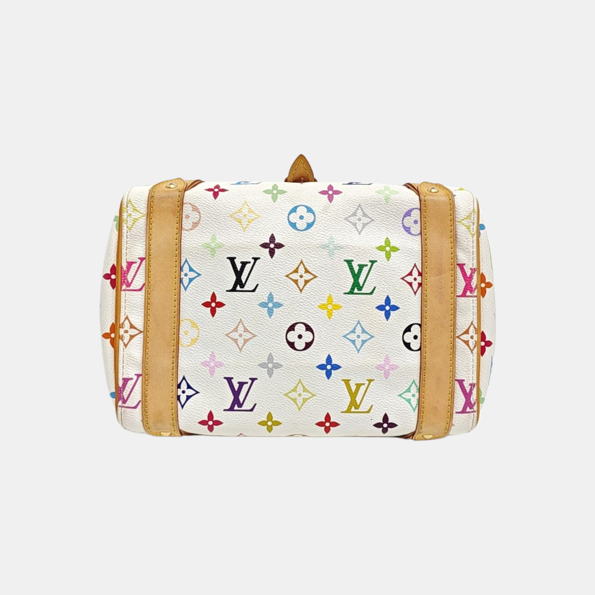 LV × TM PRISCILLA Monogram Coated Canvas White