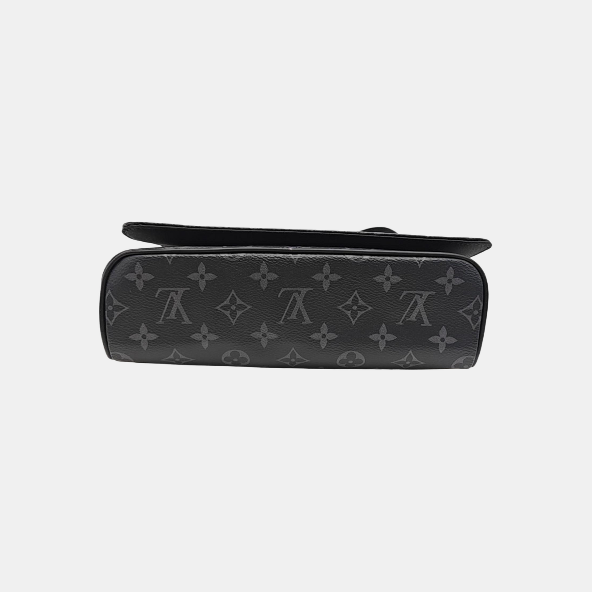 DISTRICT PM Monogram Coated Canvas Gray
