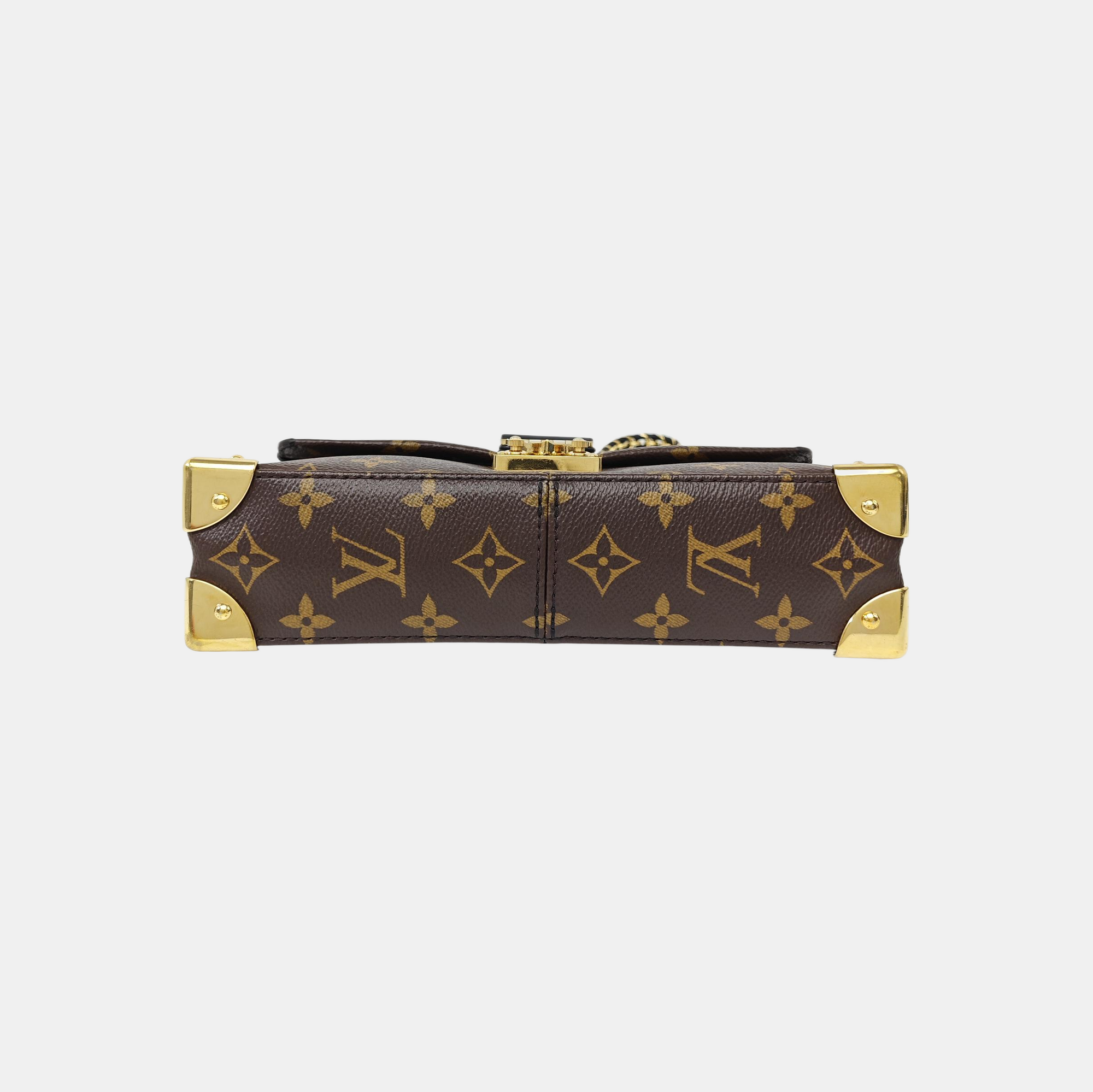 TRUNKIE Monogram Coated Canvas Brown