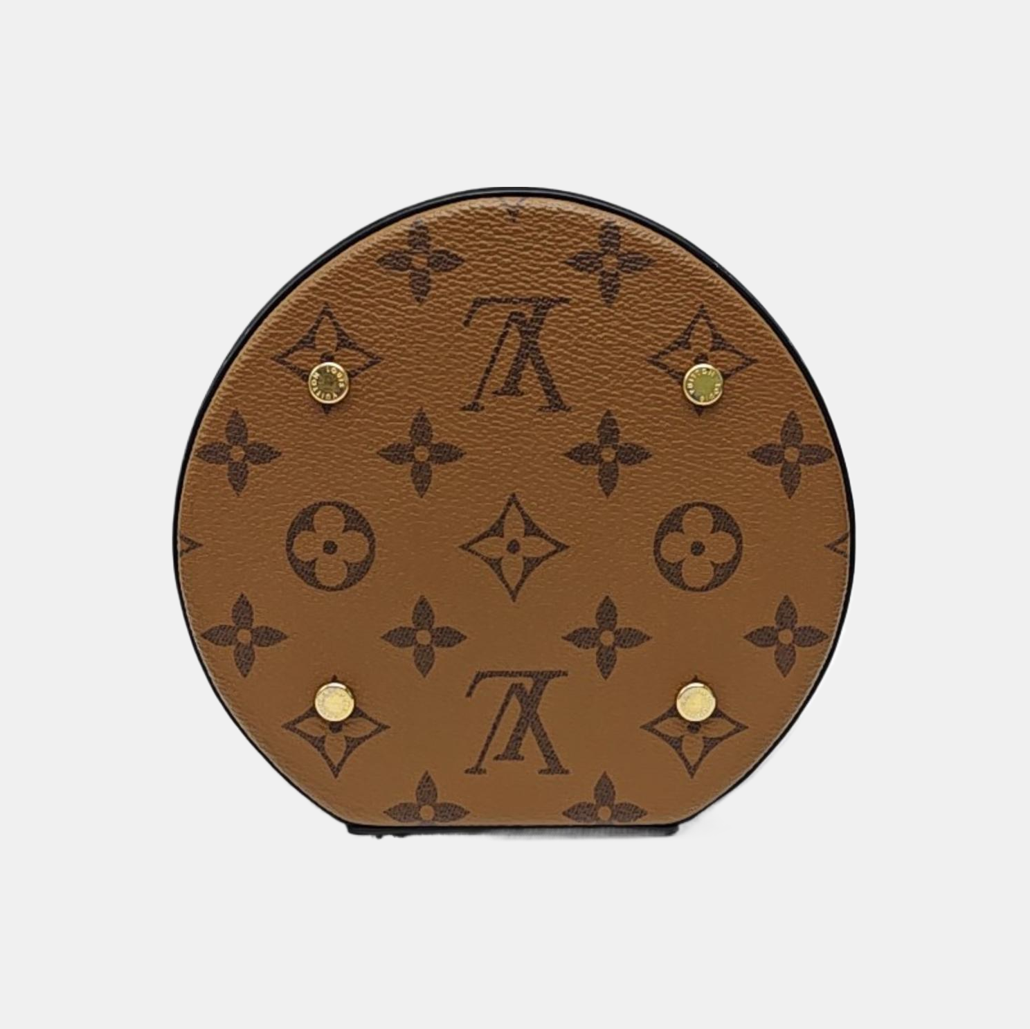 CANNES PM Monogram Coated Canvas Brown