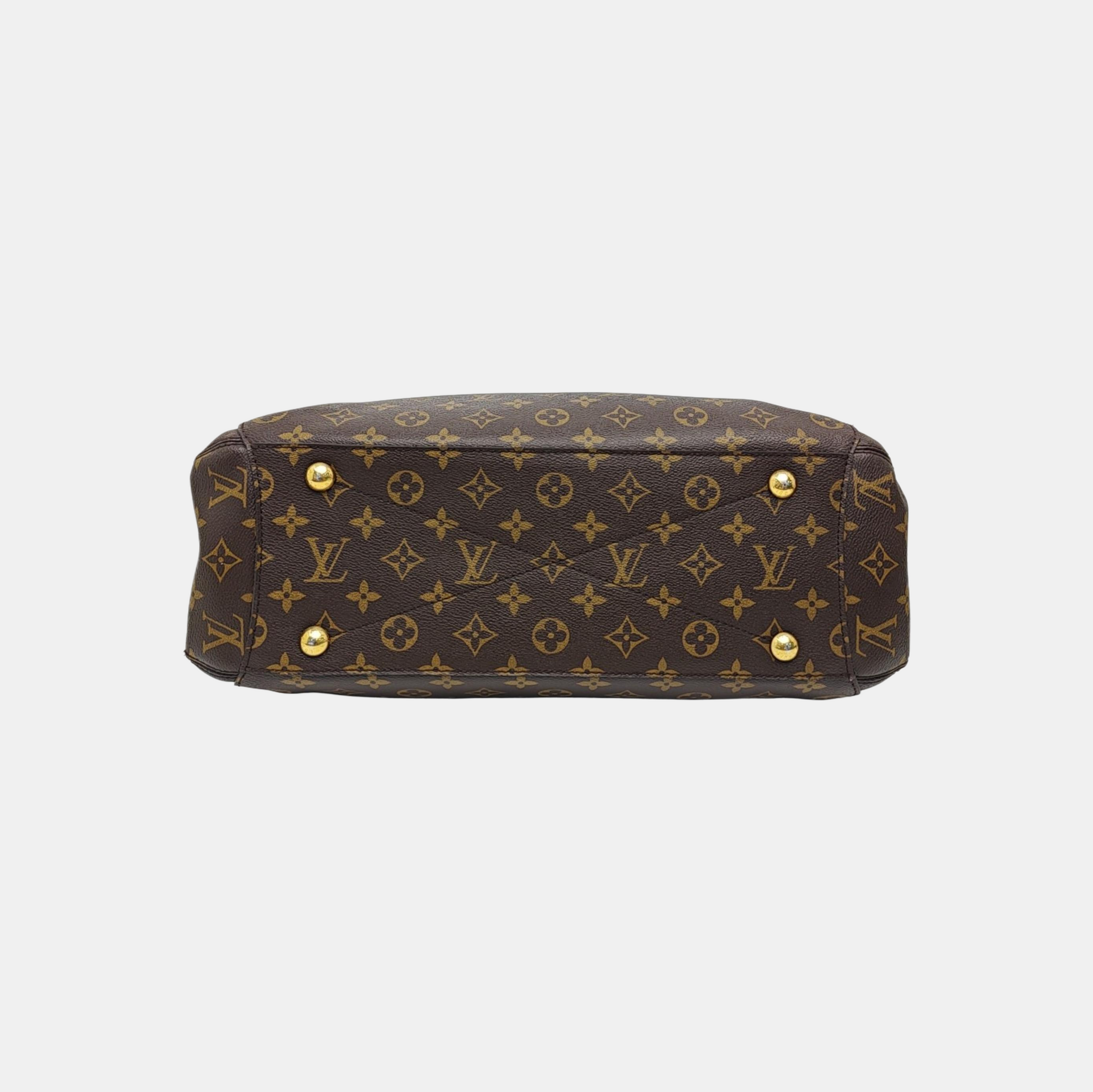 MONTAIGNE Monogram Coated Canvas Brown