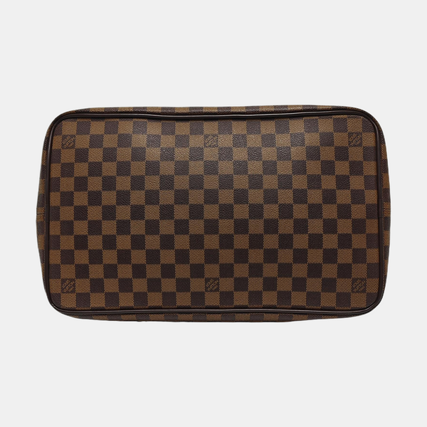 GREENWICH Lona recubierta Damier Ebene Marrón
