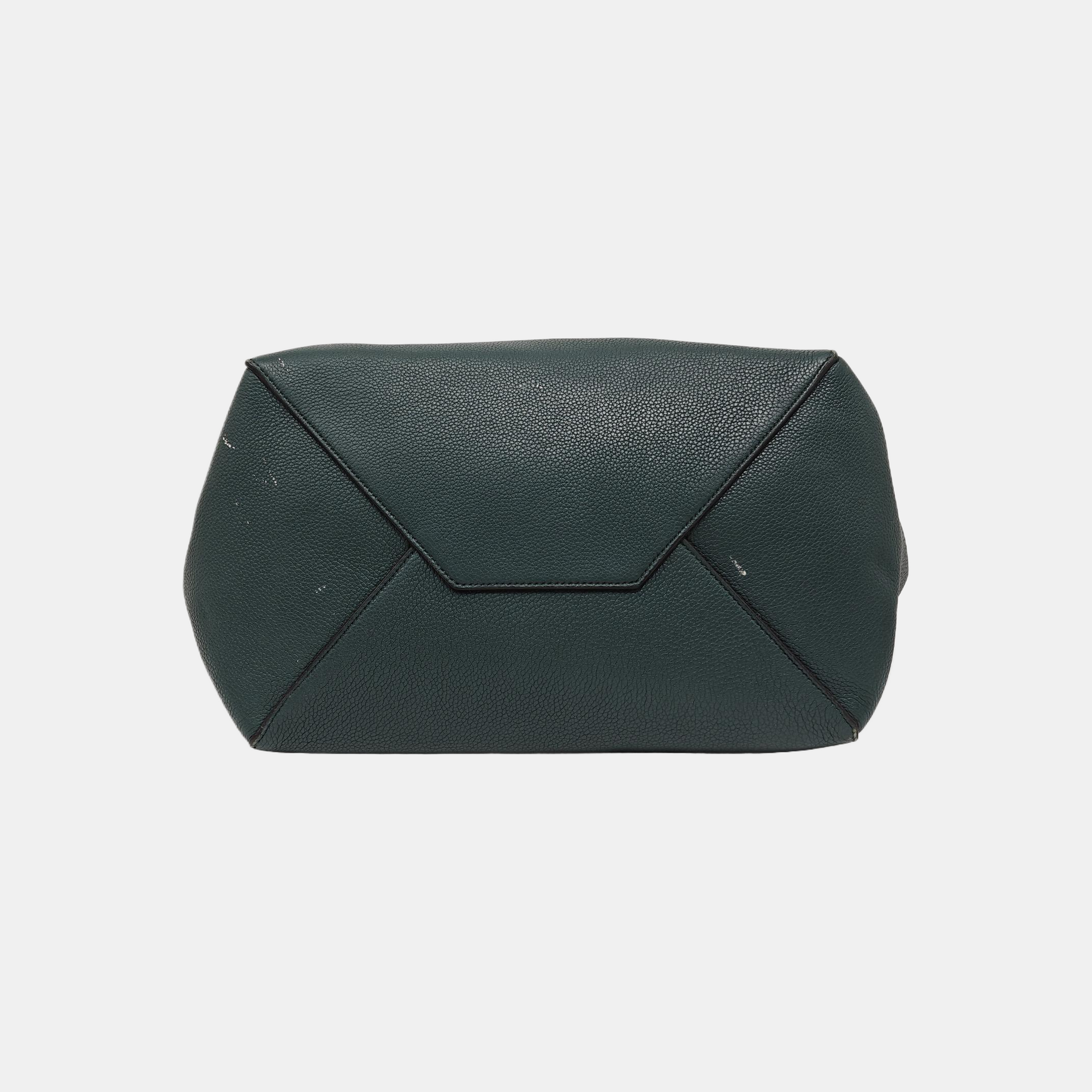 CABAS PHANTOM Small Calfskin Green