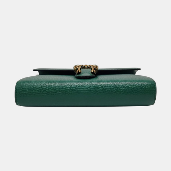 Authenticated pre-owned  Dionysus Mini Calfskin Green - Crossbody Bag at Looply