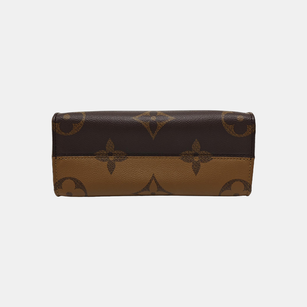 ONTHEGO PM Monogram Coated Canvas Brown