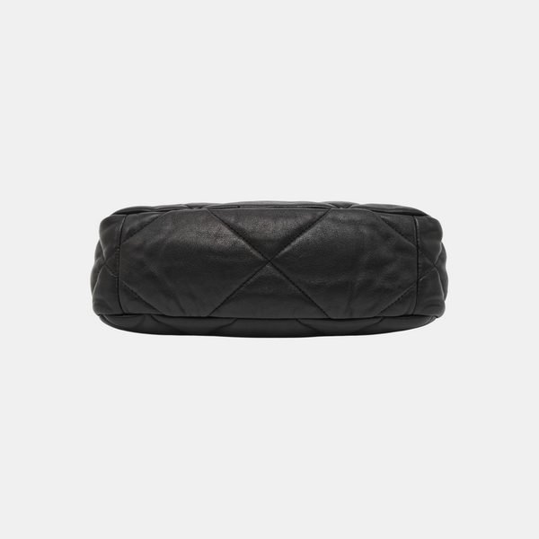 CHANEL 19 Small Quilted Lambskin Black
