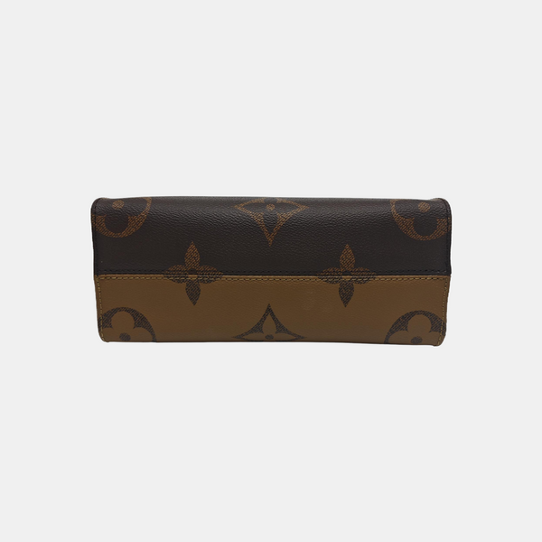 ONTHEGO PM Monogram Coated Canvas Brown