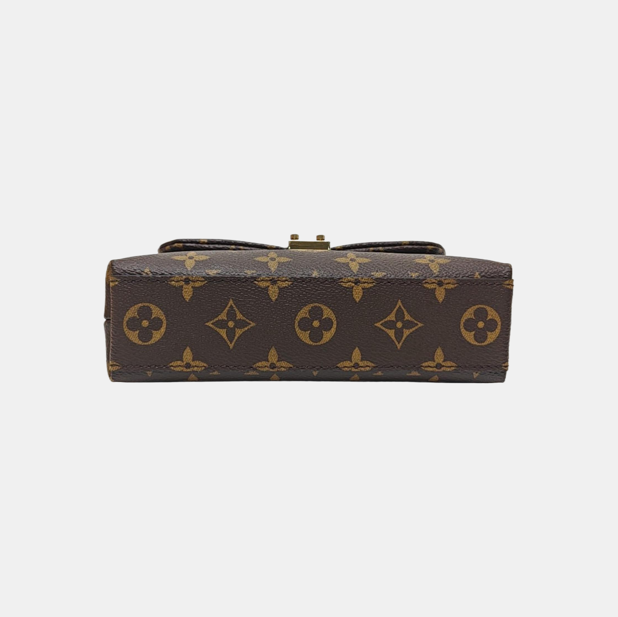 MADELEINE Monogram Coated Canvas Brown