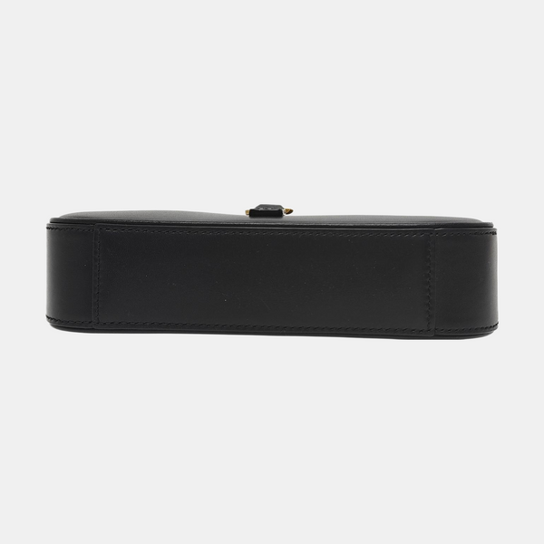 Authenticated pre-owned  LE 5 À 7 Calfskin Black - Top Handle Bag at Looply