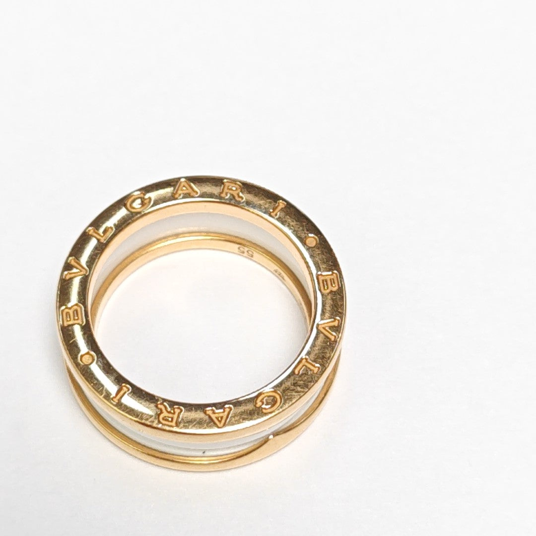 B.ZERO1 18k Rose Gold Ring EU 55