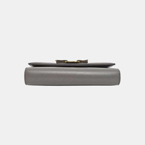 Ginny Leather Gray