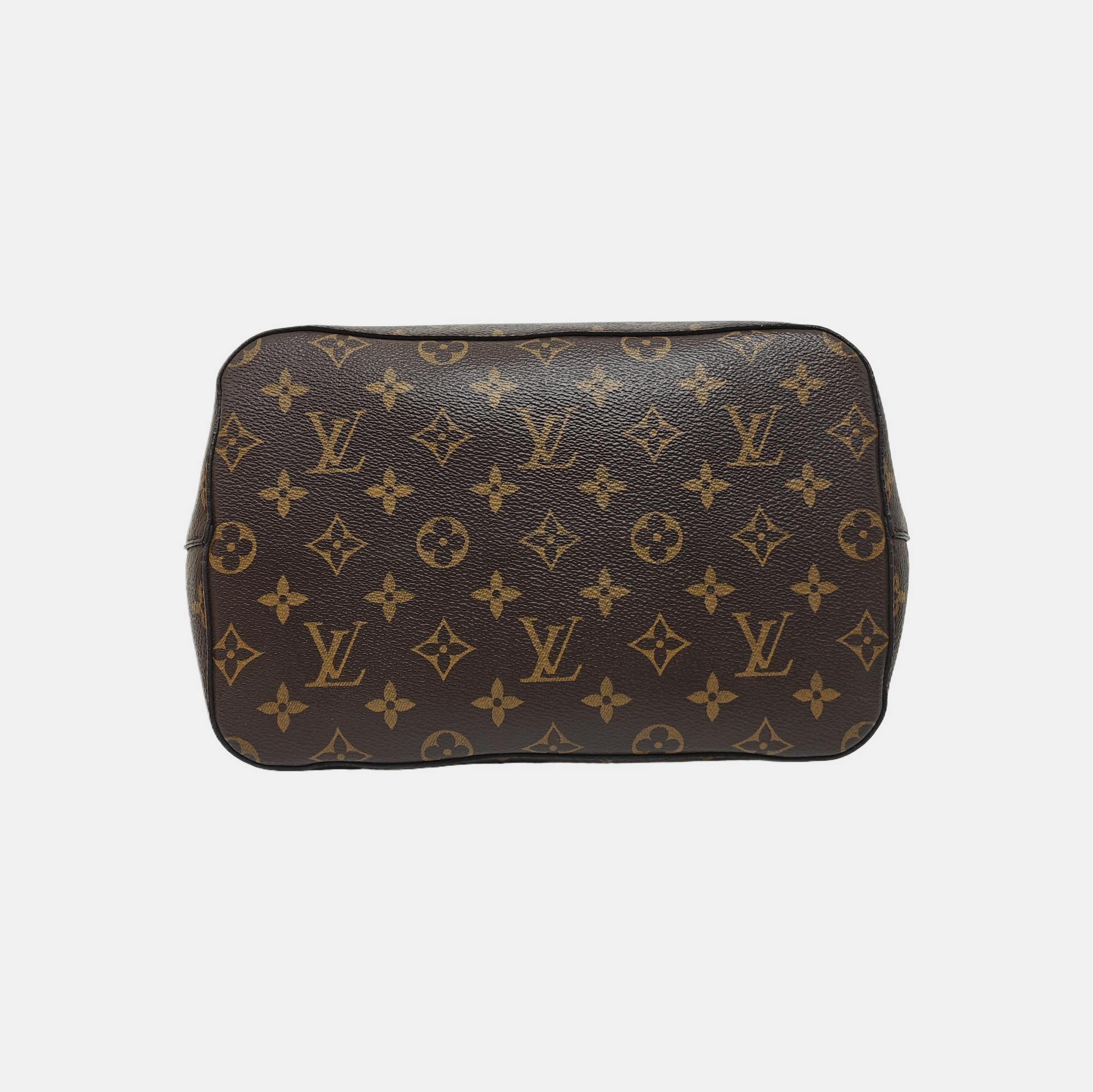NÉONOÉ MM Monogram Coated Canvas Brown