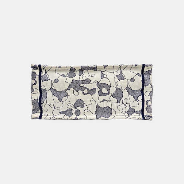 Book Tote Medium Canvas Blue