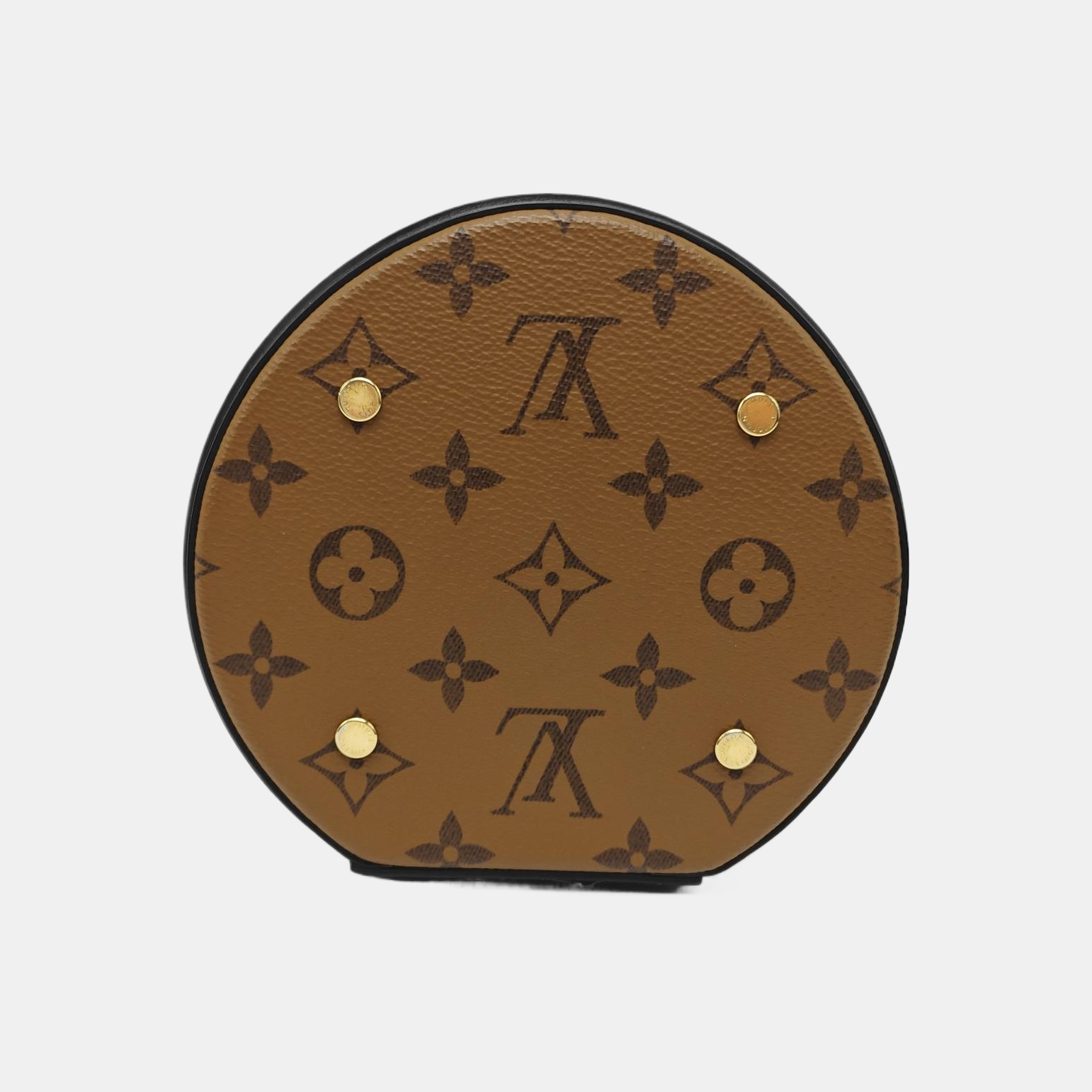 CANNES PM Monogram Coated Canvas Brown