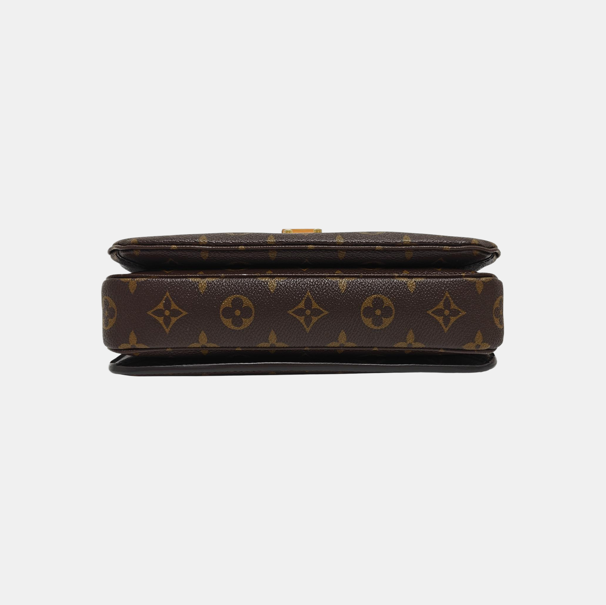 MÉTIS MM Monogram Coated Canvas Brown