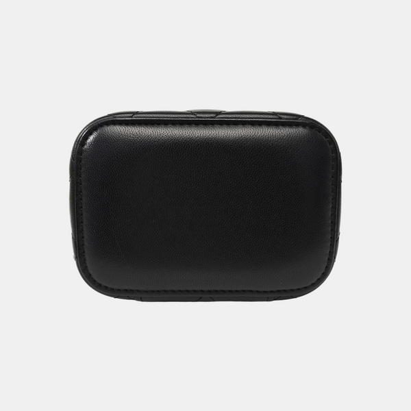VANITY CASE Mini Quilted Lambskin Black