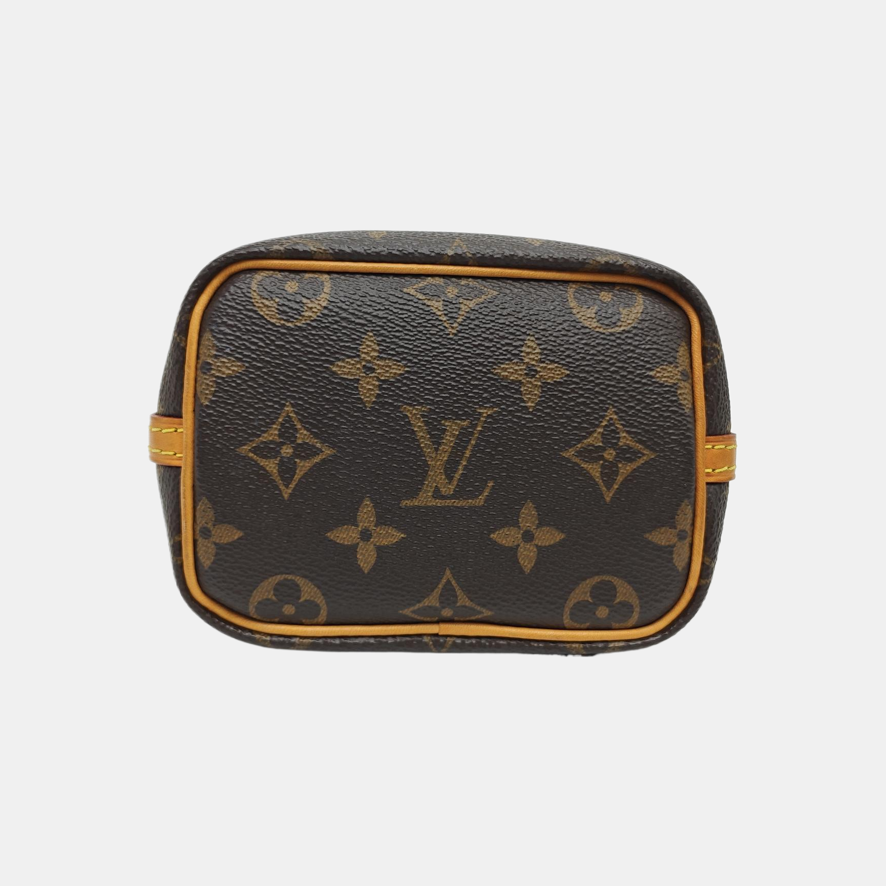 NÉONOÉ Nano Monogram Coated Canvas Brown