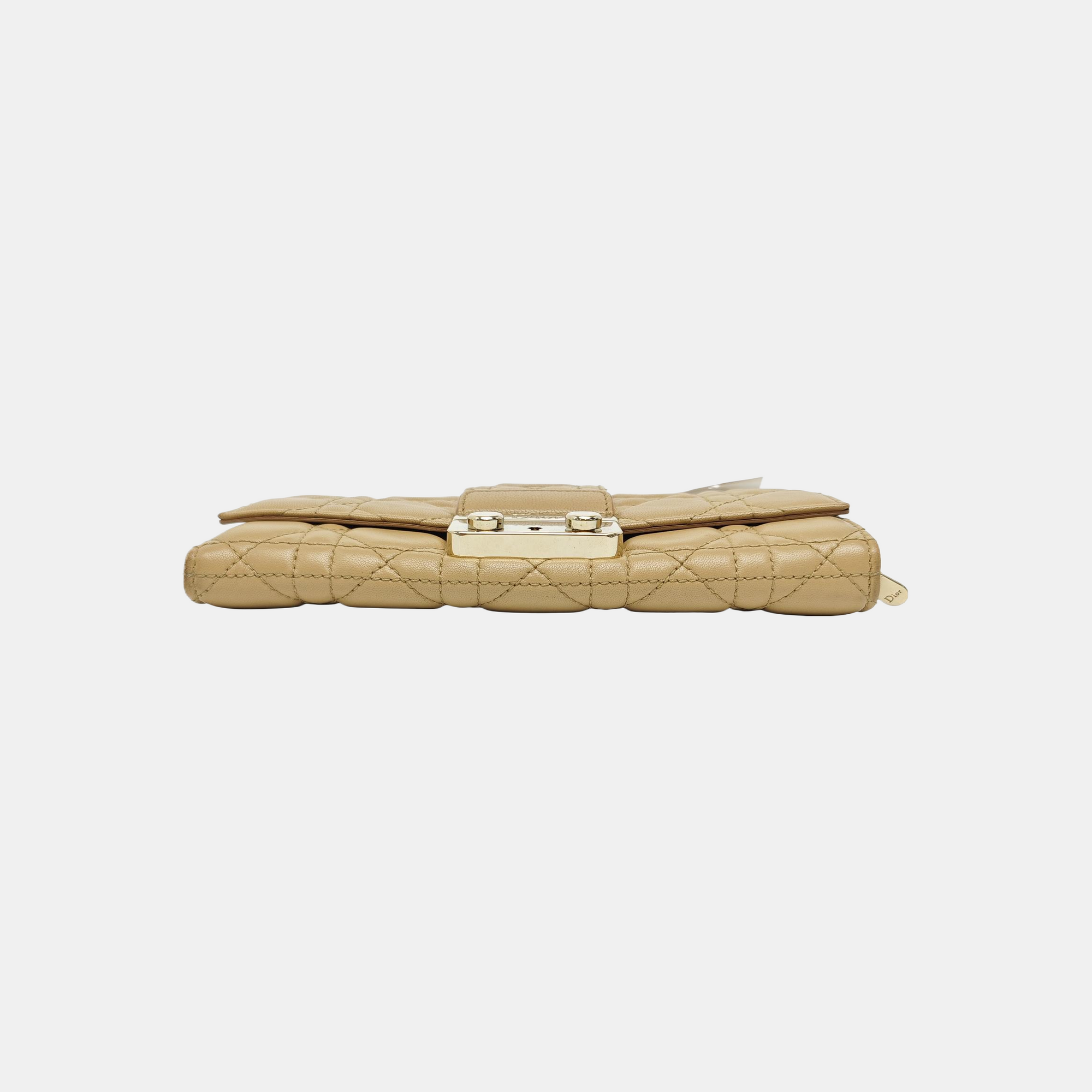Miss Dior Cannage Lambskin Beige