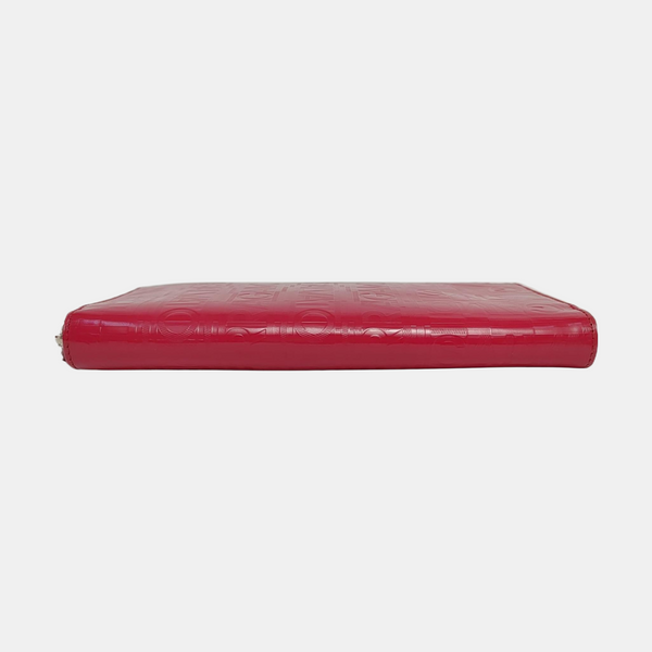Leather Wallet Red
