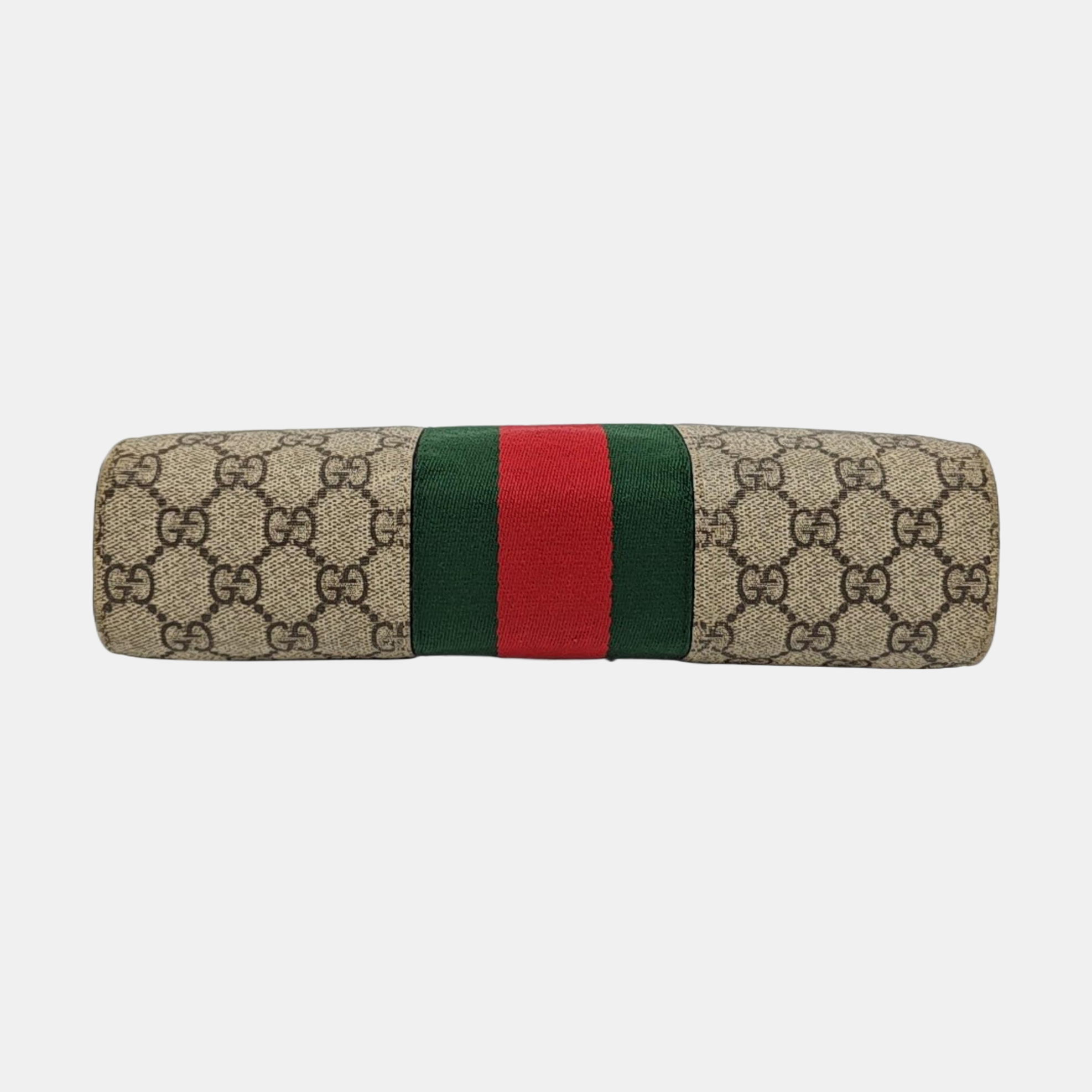 GG Supreme Monogram Coated Canvas Black