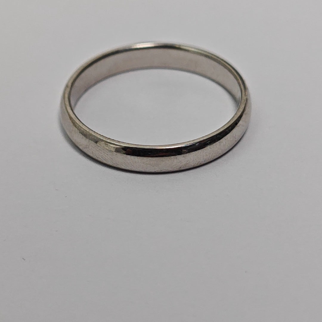 Tendrement Platinum 950 Silver Ring EU 52