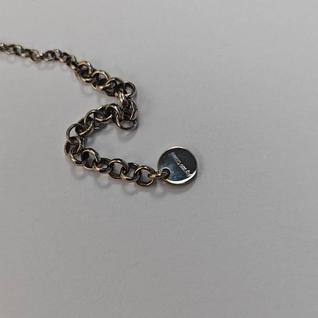 Interlocking G 925 Sterling Silver Necklace