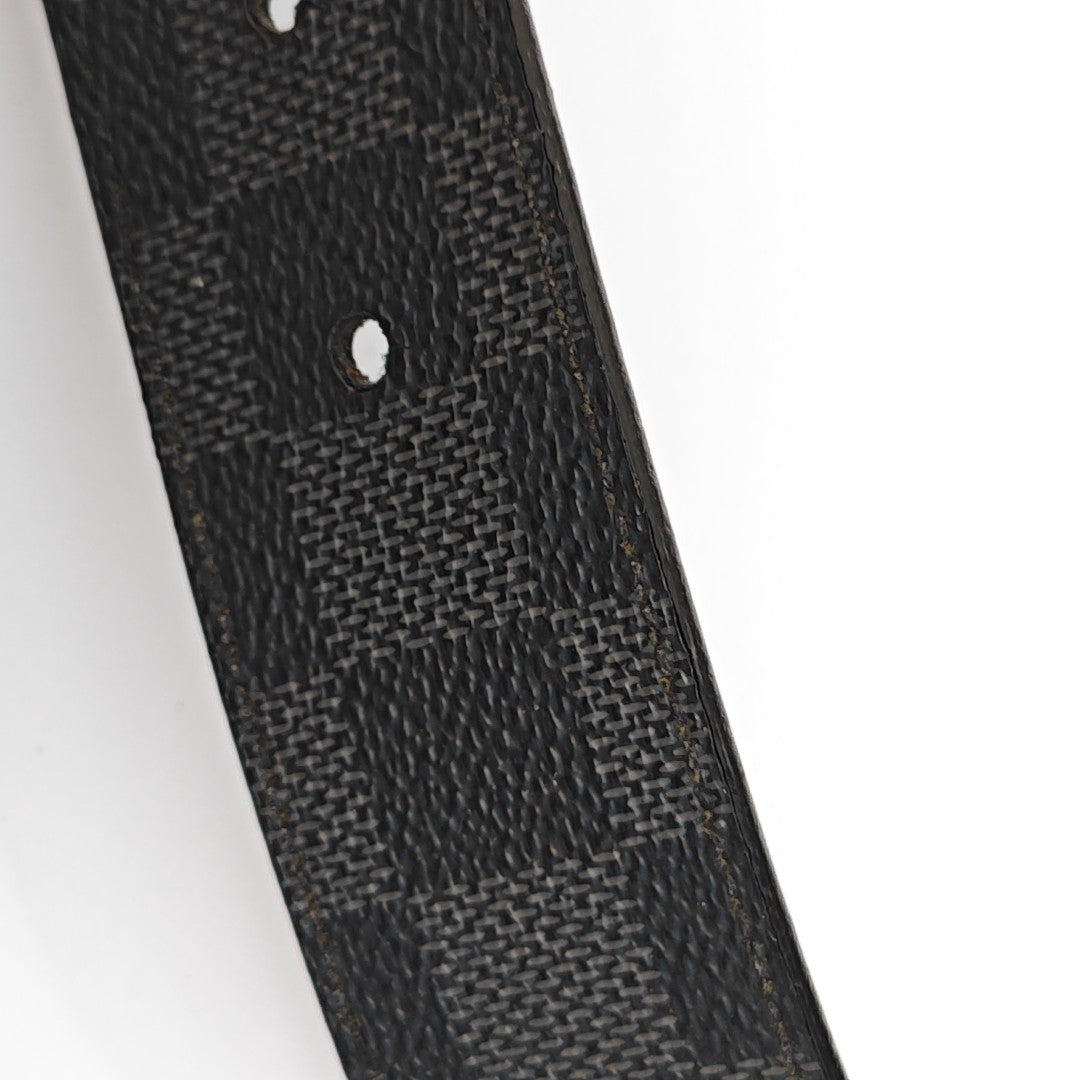 Coated Canvas Belt Black