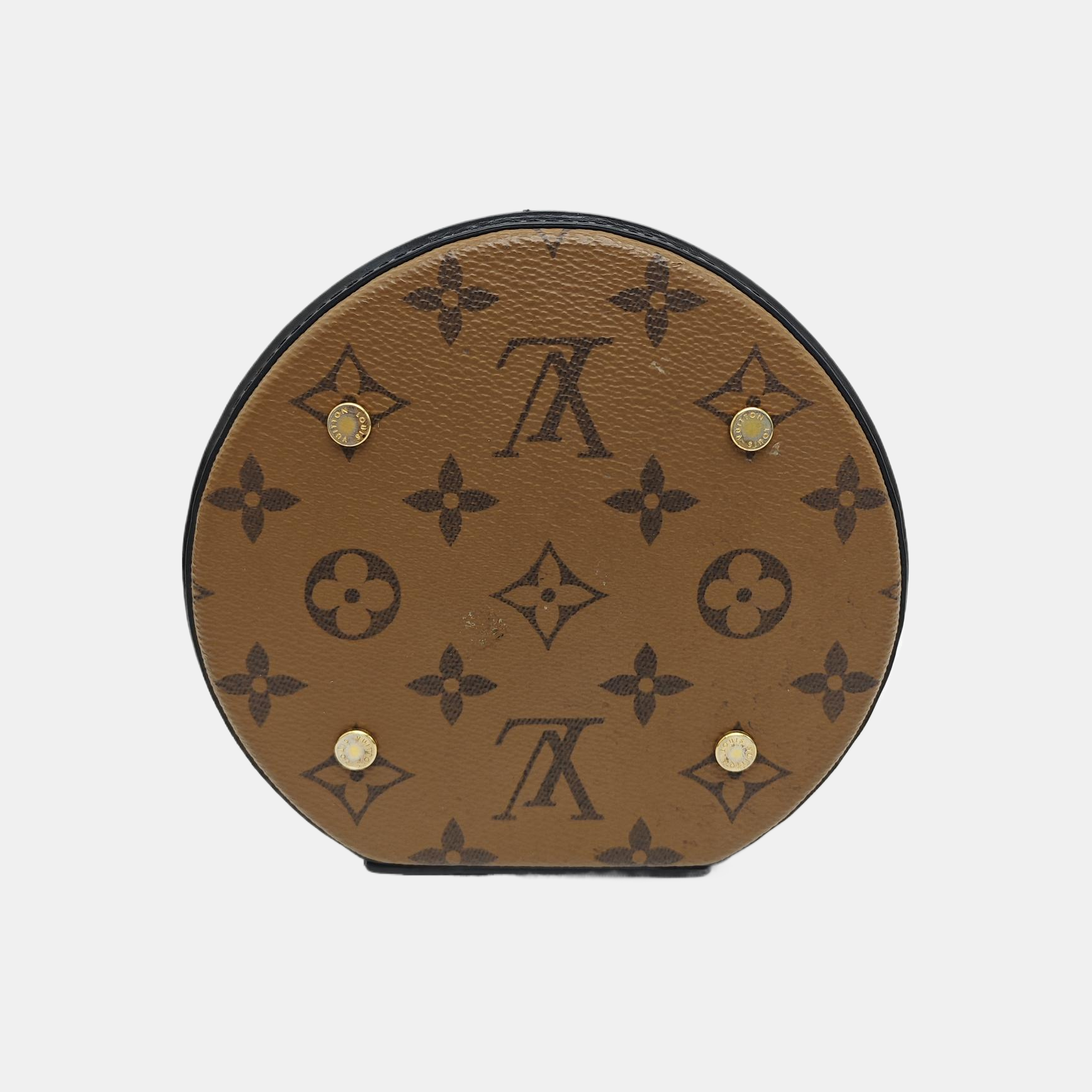 CANNES PM Monogram Coated Canvas Brown