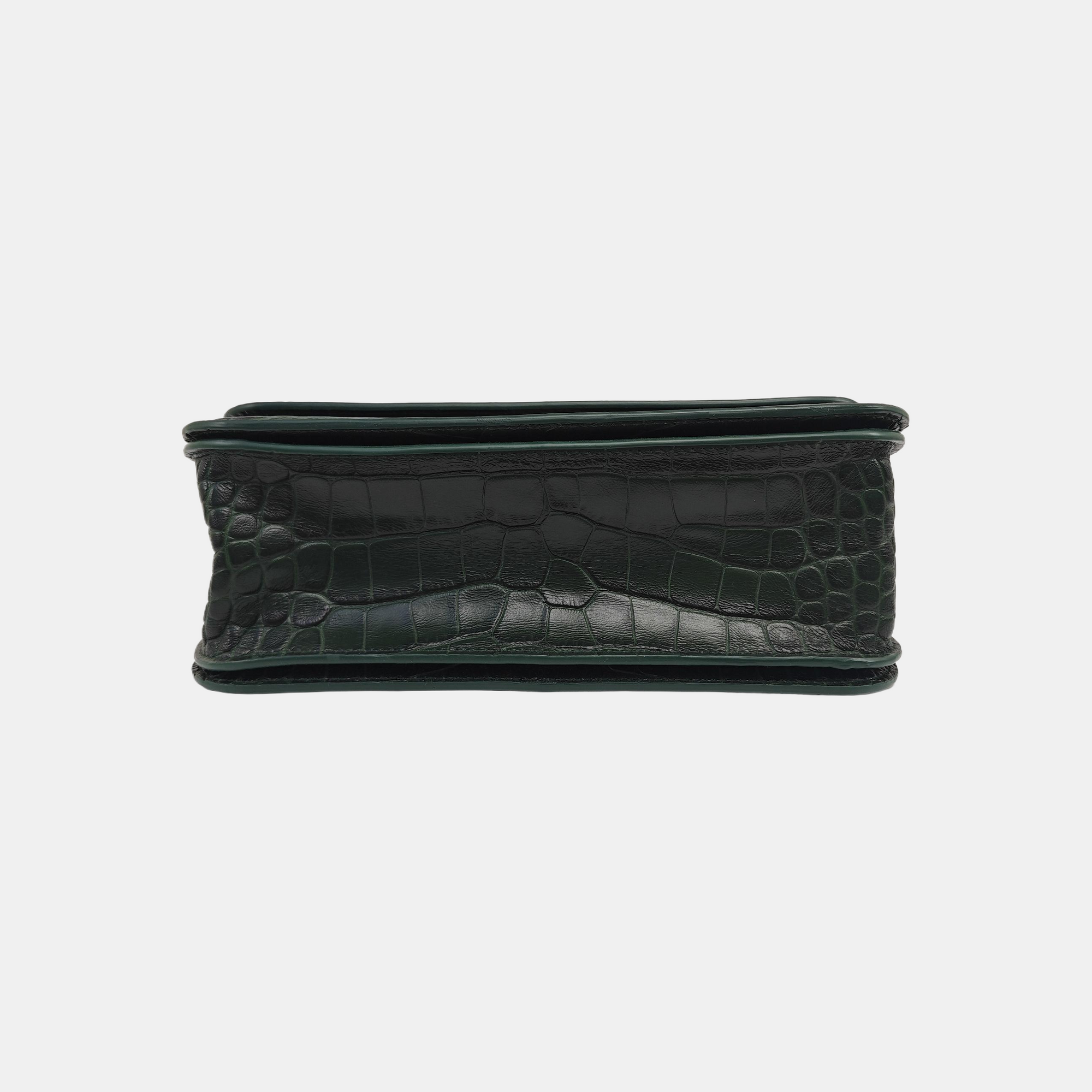Calfskin Shoulder Bag Green