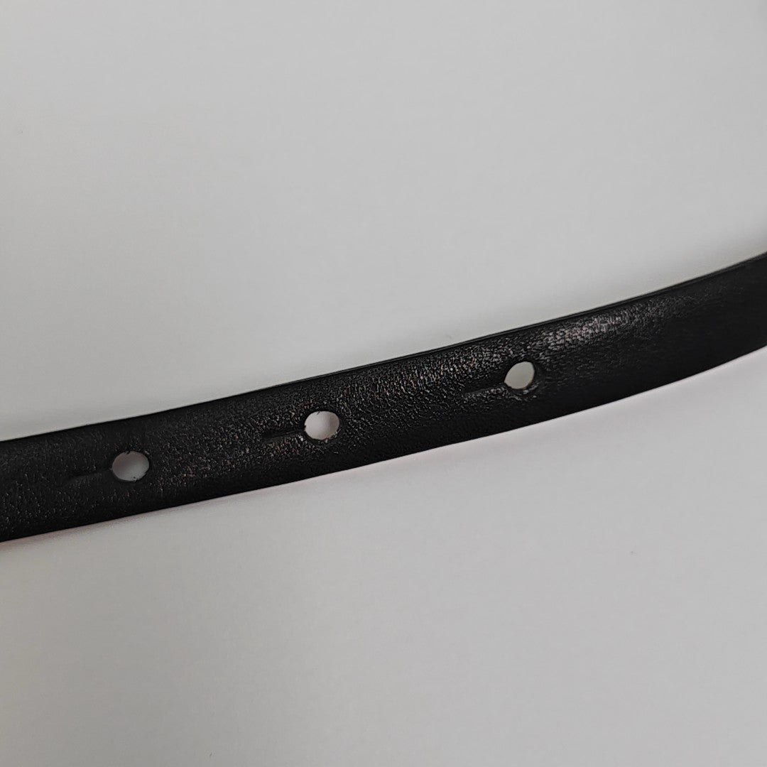Leather Belt Black